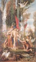 Moreau, Gustave - Hesiod and the Muses II